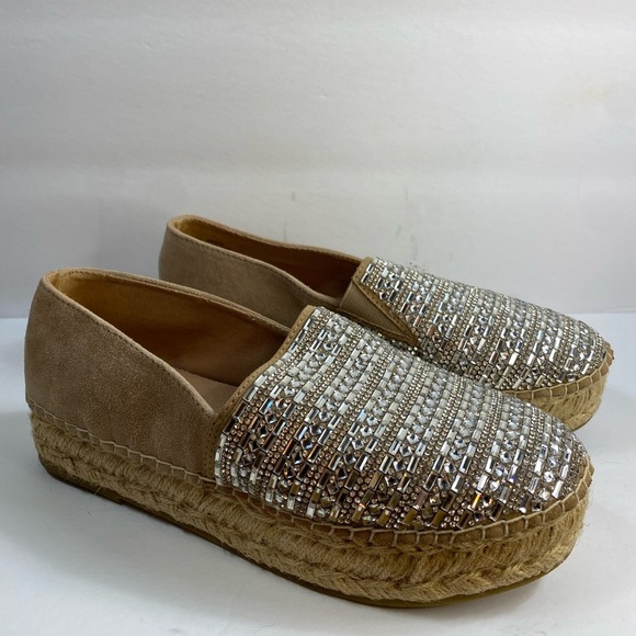 Steve Madden Sparkling Espadrille Slip-Ons - Picture 5 of 10